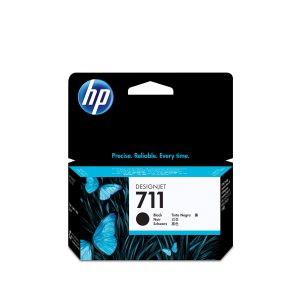 HP 711 Black Blekk - Image 1