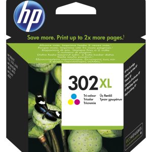 HP 302 XL Color Blekk - Image 1