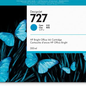 HP 727 Cyan blekk - Image 1