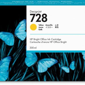 Patrón, HP 728, Yellow - Image 1