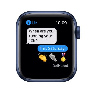 Apple Watch series 6 LTE 40mm Blue - Image 5