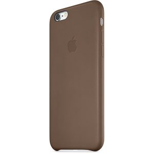 Apple Iphone 6 Leather Case - Olive Brown - Image 3