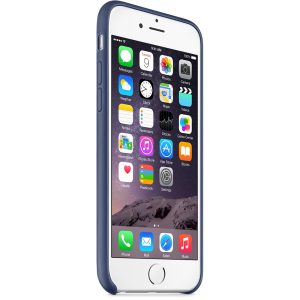 Apple Iphone 6 Leather Case Midnight Blue - Image 5