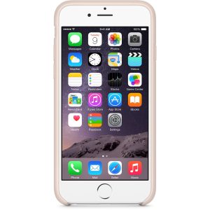 Apple Iphone 6 Leather Case - Soft Pink - Image 2