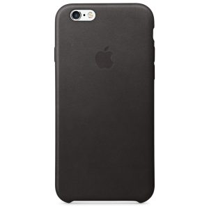 Apple Iphone 6 Leather Case Black - Image 1