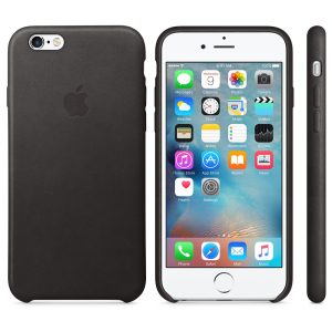 Apple Iphone 6 Leather Case Black - Image 2