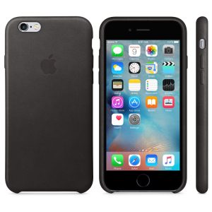 Apple Iphone 6 Leather Case Black - Image 5