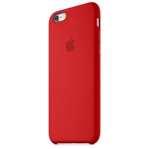 Apple Silicone Case Iphone 6S Red - Image 3