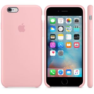 Apple Silicone Case Iphone 6s pink - Image 2