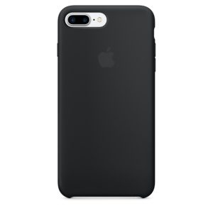 Apple iPhone 7 Plus Silicone Case Black - Image 1