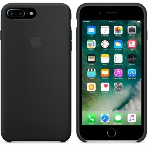 Apple iPhone 7 Plus Silicone Case Black - Image 2