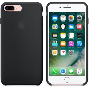 Apple iPhone 7 Plus Silicone Case Black - Image 6