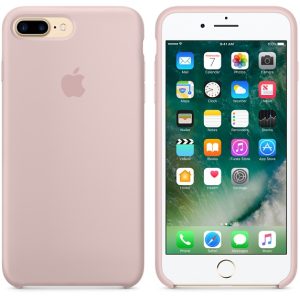 Apple iPhone 7 Plus Silicone case Pink Sand - Image 5