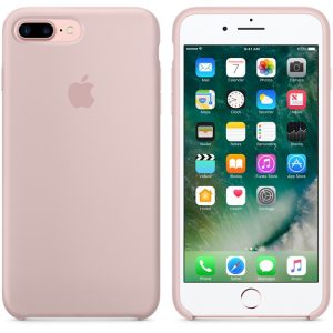 Apple iPhone 7 Plus Silicone case Pink Sand - Image 6