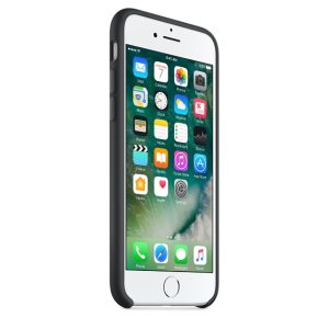 Apple iPhone 7 Silicone Case Black - Image 7