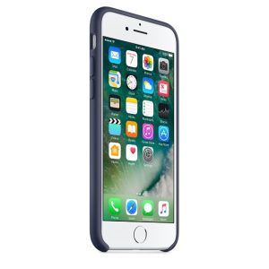 Apple iPhone 7 Silicone Case Midnight Blue - Image 1