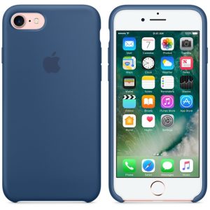 Apple iPhone 7 Silicone Case Ocean Blue - Image 6