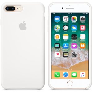 iPhone 8/7 Plus Silicone case White - Image 1
