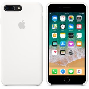 iPhone 8/7 Plus Silicone case White - Image 3