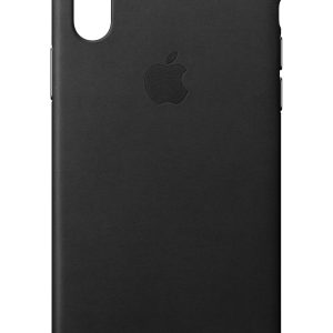 Apple iPhone X Leather Case Black - Image 4