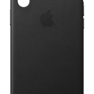 iPhone XS Leather Case Black - Image 5