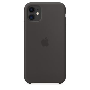 Apple iPhone 11 Silicone Case Black - Image 2