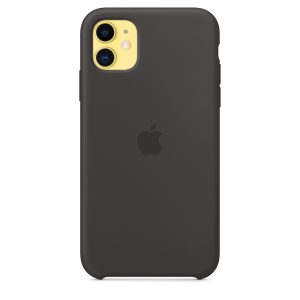 Apple iPhone 11 Silicone Case Black - Image 4