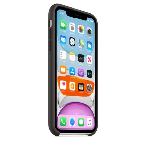 Apple iPhone 11 Silicone Case Black - Image 7