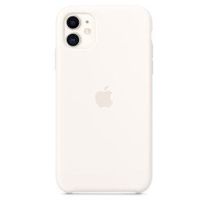 Apple iPhone 11 Silicone Case White - Image 1