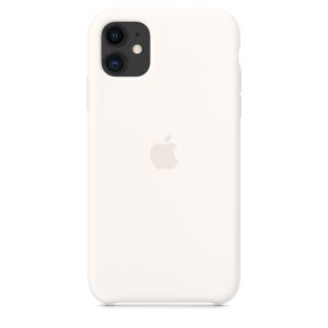 Apple iPhone 11 Silicone Case White - Image 2