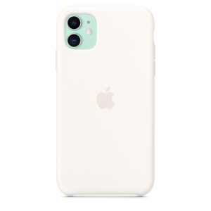 Apple iPhone 11 Silicone Case White - Image 3