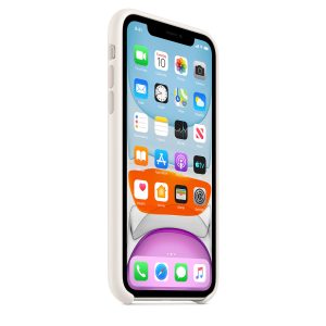 Apple iPhone 11 Silicone Case White - Image 7