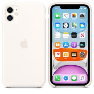 Apple iPhone 11 Silicone Case White - Image 8