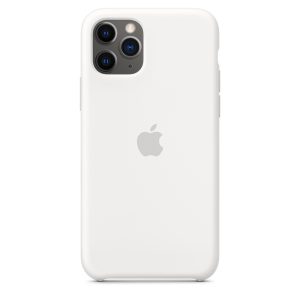 Apple iPhone 11 Pro Silicone Case White - Image 1