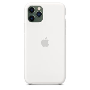 Apple iPhone 11 Pro Silicone Case White - Image 2