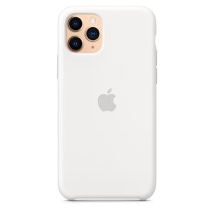 Apple iPhone 11 Pro Silicone Case White - Image 3