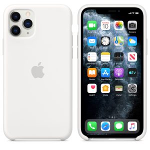 Apple iPhone 11 Pro Silicone Case White - Image 5