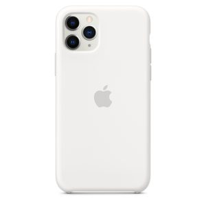 Apple iPhone 11 Pro Silicone Case White - Image 6