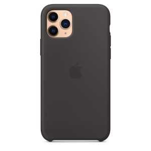 Apple iPhone 11 Pro Silicone Case Black - Image 4