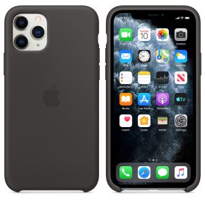 Apple iPhone 11 Pro Silicone Case Black - Image 6