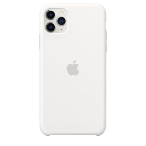 Apple iPhone 11 Pro Max Silicone Case White - Image 2