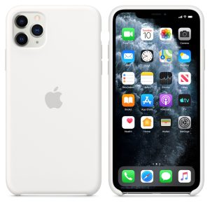 Apple iPhone 11 Pro Max Silicone Case White - Image 6