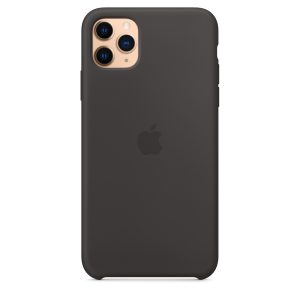 Apple iPhone 11 Pro Max Silicone Case Black - Image 4