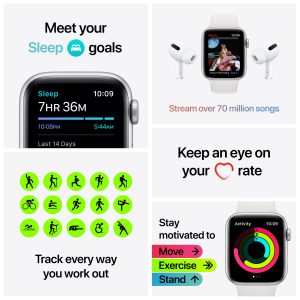 Apple Watch SE GPS 40mm Alu Rose Gold Sport - Image 7