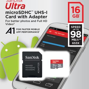 SanDisk Ultra MicroSDHC kort - Image 2