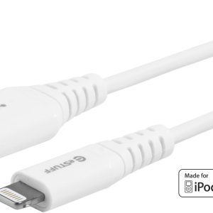 eSTUFF Lightning Cable MFI 3m White - Image 3