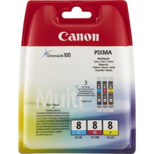 Canon CLI-8 CMY Multipack Ble. - Image 1