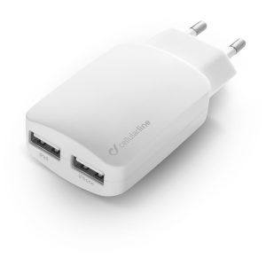 CL løðari hvítur USB dual 15W - Image 3