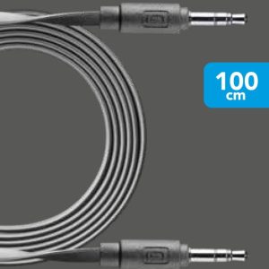 CL mini jack svartur 1M - Image 3