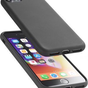 Soft Touch Cover iPhone SE/8/7 Sort - Image 2